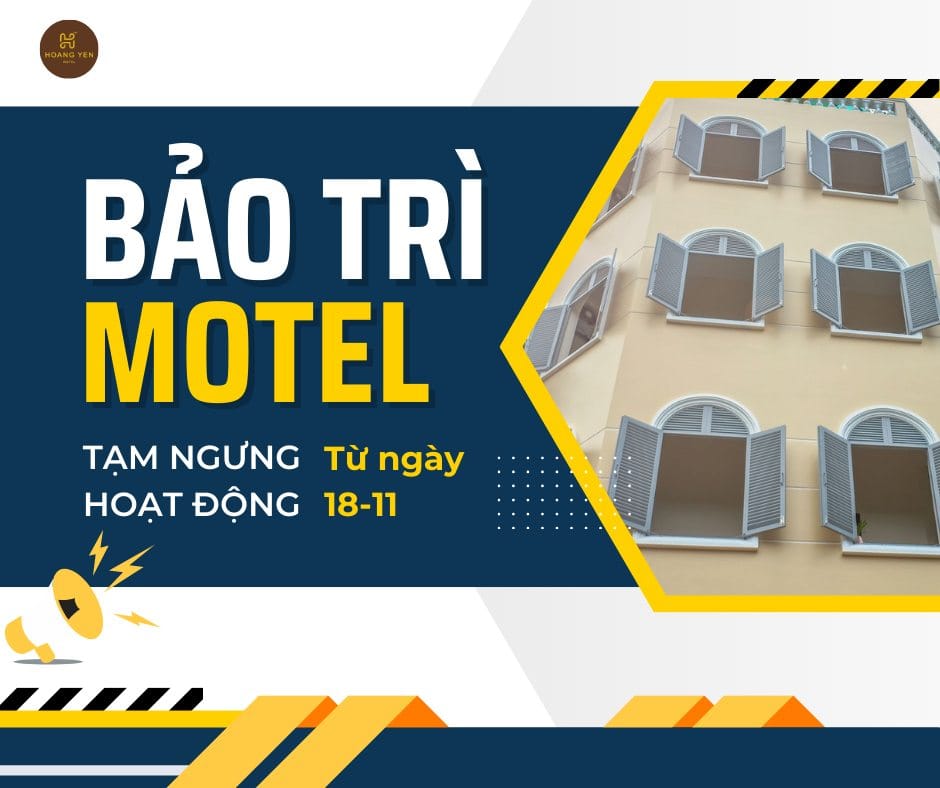 Bào trì nhà nghỉ Hoàng Yến Motel